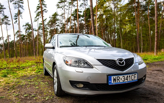 Mazda 3 cena 13900 przebieg: 225200, rok produkcji 2008 z Radom małe 436